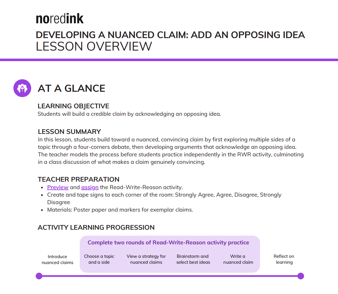 Lesson plan